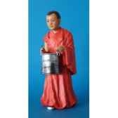 figurine tibet jinpa boy with bucket colour tib001