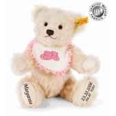 peluche steiff ours teddy nouveau ne blanc 001949