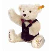 peluche steiff ours teddy marie blanc 001970