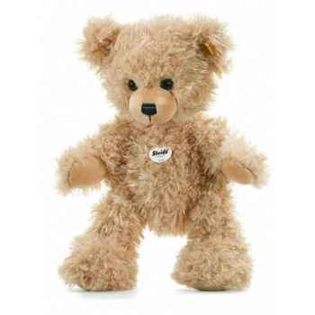 Peluche steiff ours teddy-pantin lars, beige -012730