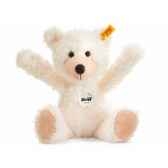 peluche steiff ours teddy pantin flora abricot 012792