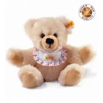 Peluche steiff ours teddy naissance, crème -014208