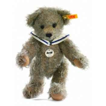 Peluche steiff ours teddy classique hannes, grisonnant -027604