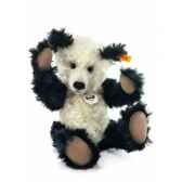 peluche steiff ours teddy lukas noir blanc moh 027987