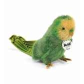 peluche steiff perruche hansi verte 033308