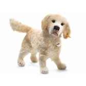 peluche steiff golden retriever rico creme 035043