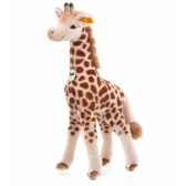 peluche steiff girafe bendy creme brune 064340