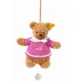 peluche steiff ours dors bien avec boite a musique rouge 237171