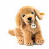 peluche steiff golden retriever chiot yellow blond dore 270123