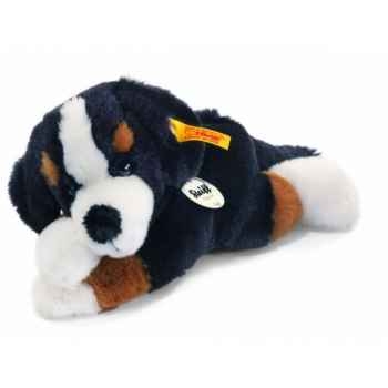 Peluche steiff le petit ami de steiff berner senne chien chiot sigi, noir/b -280276