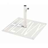 pied de parasosywawa socle heavy blanc tube40 72835012 heavy white 40