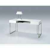 les independants bureau en mdf laque blanc box470b