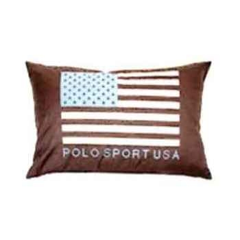 Grand coussin polo sport etats-unis 50x70 arteinmotion COM-CUS0133