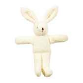 lapin 16 cm peluche ivoire trousselier 765 13