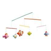 mobile 6 pieces poissons droles le coin des enfants 11483