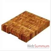 planche billot bambou 30 x 25 x 5 cm 000318
