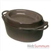 le creuset cocotte ovale 32cm doufeu 001975