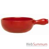 emile henry caquelon 24 cm rouge flame 002398