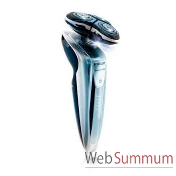 Philips rasoir rechargeable argent métal  - senso touch gyroflex 3d aquatec -003141