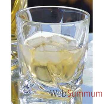 Evrard coffret de 6 verres à whisky 34cl - quadro -003173