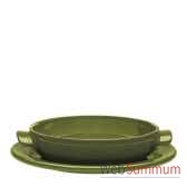 emile henry flame olive mini tatin 21 cm 004380