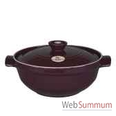 emile henry faitout risotto 25 cm figue flame 004389