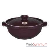 emile henry faitout risotto 28 cm figue flame 004391