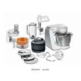 bosch robot multifonction 900w blanc silver kitchen machinestyline 005109