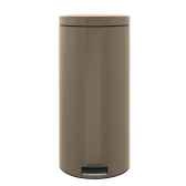 brabantia poubelle a pedale 30 taupe 005125