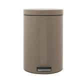 brabantia poubelle a pedale 20 taupe 005126