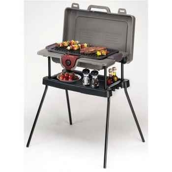 Tefal barbecue sur pied 2300 w - grill 'n pack contact -005513