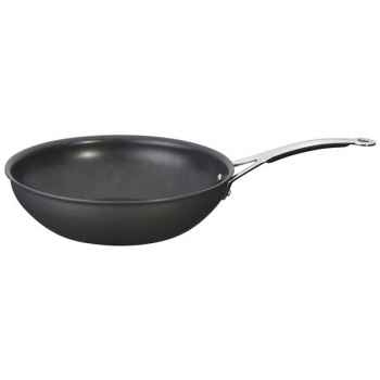 Tefal wok 30 cm noir - jamie oliver anodisé -006424