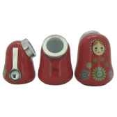 sefama set de 3 pots conservation matriochka 006876