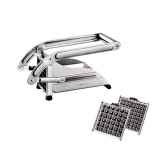 tellier coupe frites a 2 grilles inox 007891