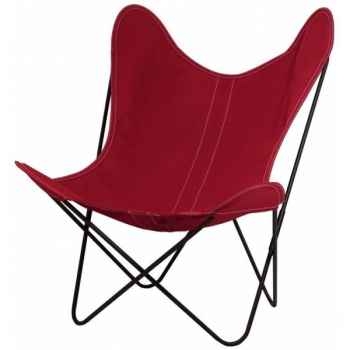 Fauteuil aa butterfly framboise AA new design