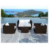 salon de jardin pausa en resine tressee delorm design