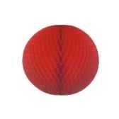 boule decorative o 60 cm rouge ininflammable papstar 81311