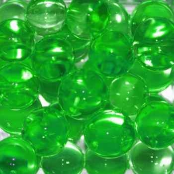 Aqua pearls 460 ml vert 15 - 25 mm papstar -10345
