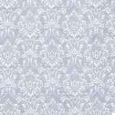 serviettes 3 plis pliage 1 4 25 cm x 25 cm argent ornament papstar 10613