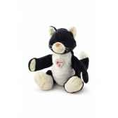 chat noir blanc trudi 10819