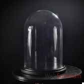 globe sur socle noir mm vide sans pied objet de curiosite da079