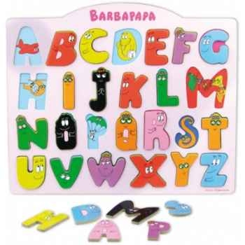 Encastrement alphabet bilingue barbapapa vilac -5872