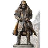 le hobbit statuette bronze thorin ecu de chene 17 cm noble collection nob1205