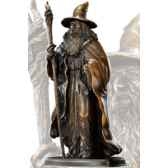 le hobbit statuette bronze gandalf 20 cm noble collection nob12080