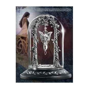 Le seigneur des anneaux présentoir pour pendentif arwen etoile du soir Noble Collection -nob9551