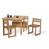 set de table et chaise peter 4 pieces pinolino 202315