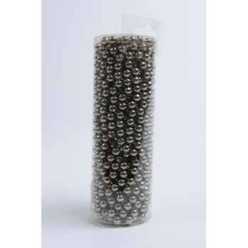 Guirlande de perles plastique gris argile Kaemingk -640