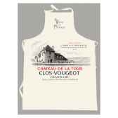 tablier sommelier etiquette clos vougeot 2229