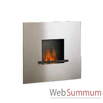 Cheminée fire & flame en acier inoxydable Artepuro -21.102-00