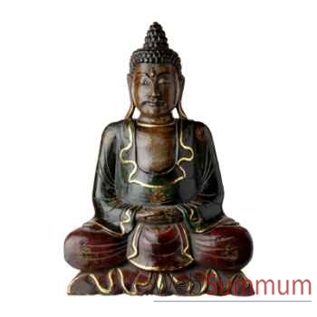 Bouddha œil antique 50 cm Bali -BSchA50